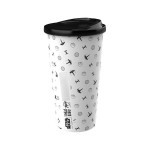 Vaso De Cafe Tapa 600 Cm3 Big Life Star Wars Nave